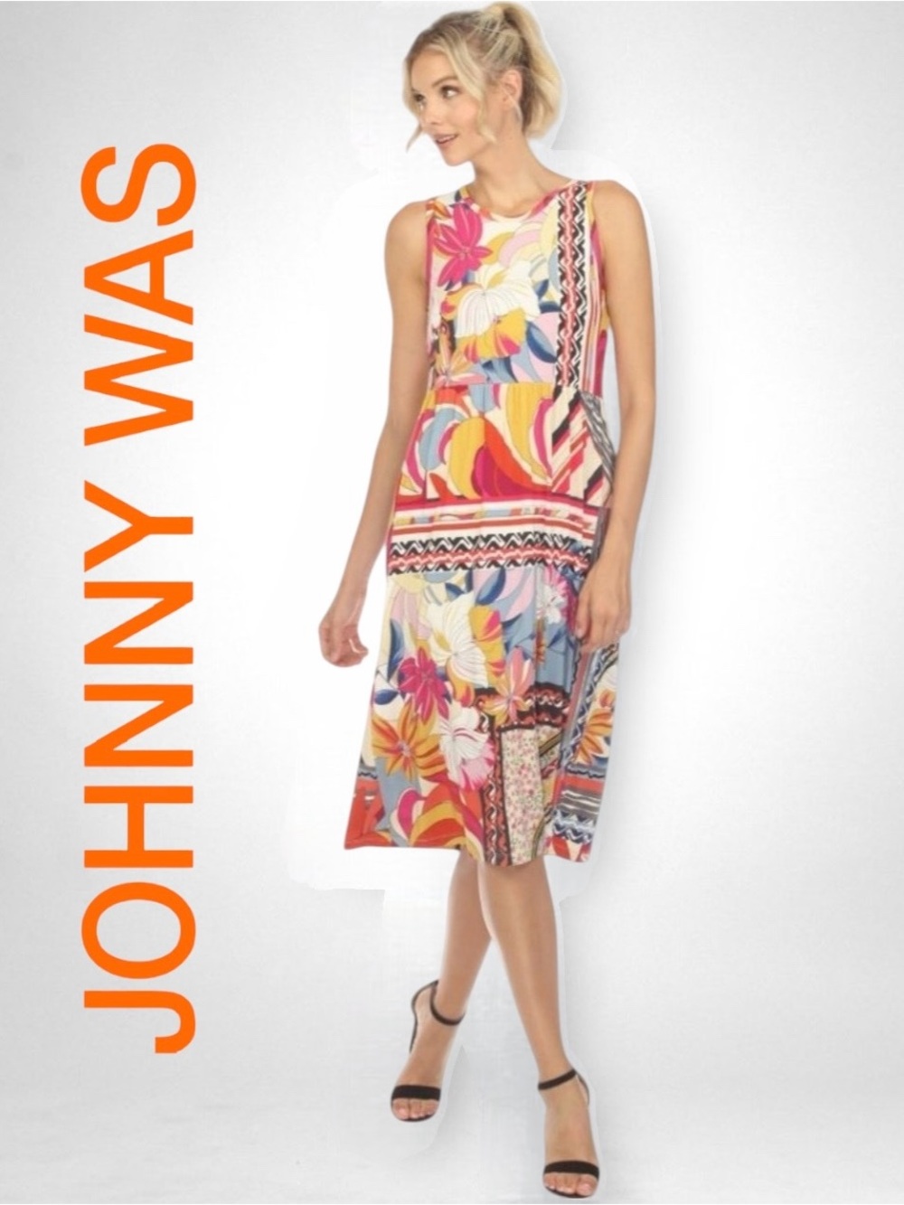 Johnny Was • NWOT Rachel May Easy Fit Tank Dress || Medium
